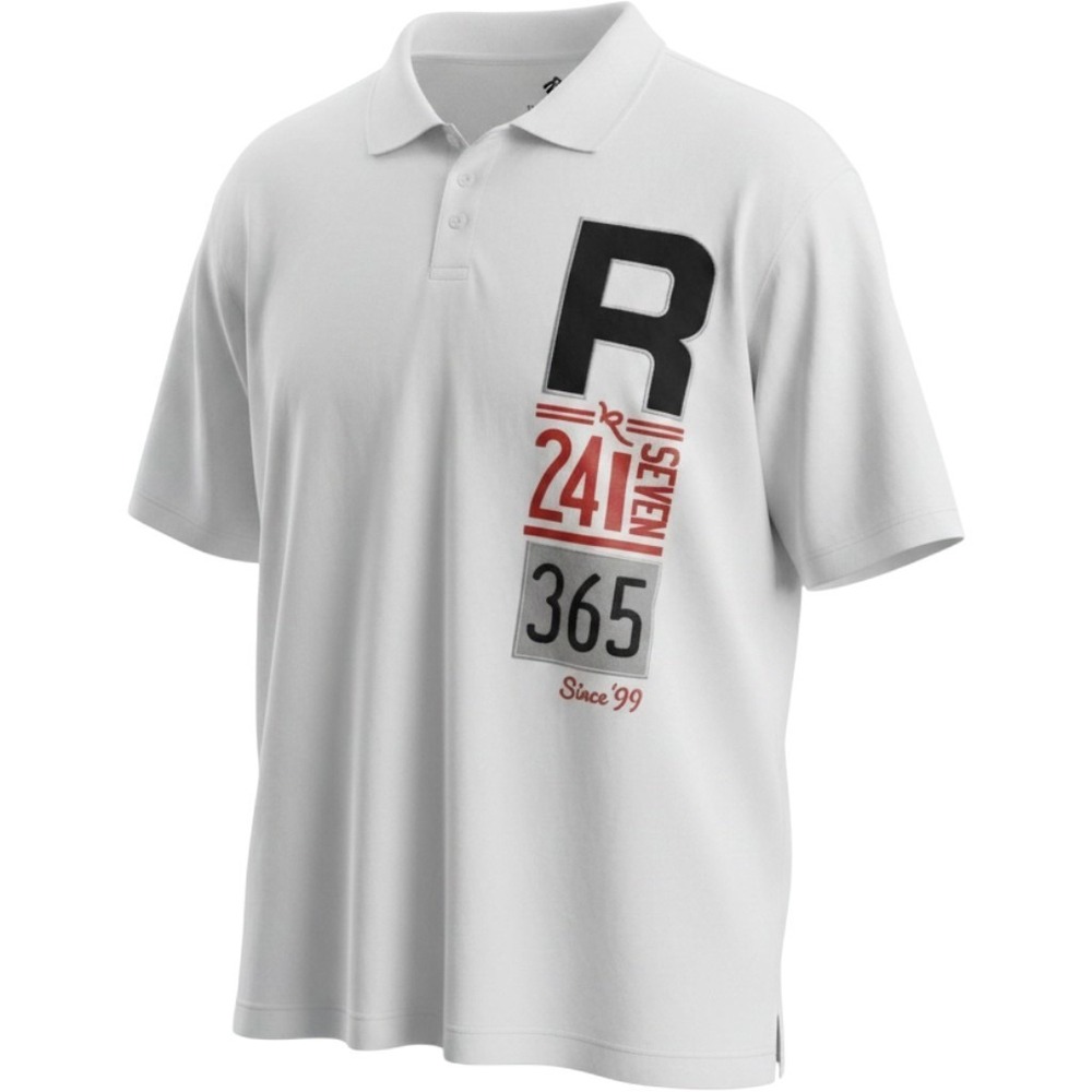 Rocawear Classic short-sleeve polo shirt R graphic "24/7 365 Since '99 Sz 6XB